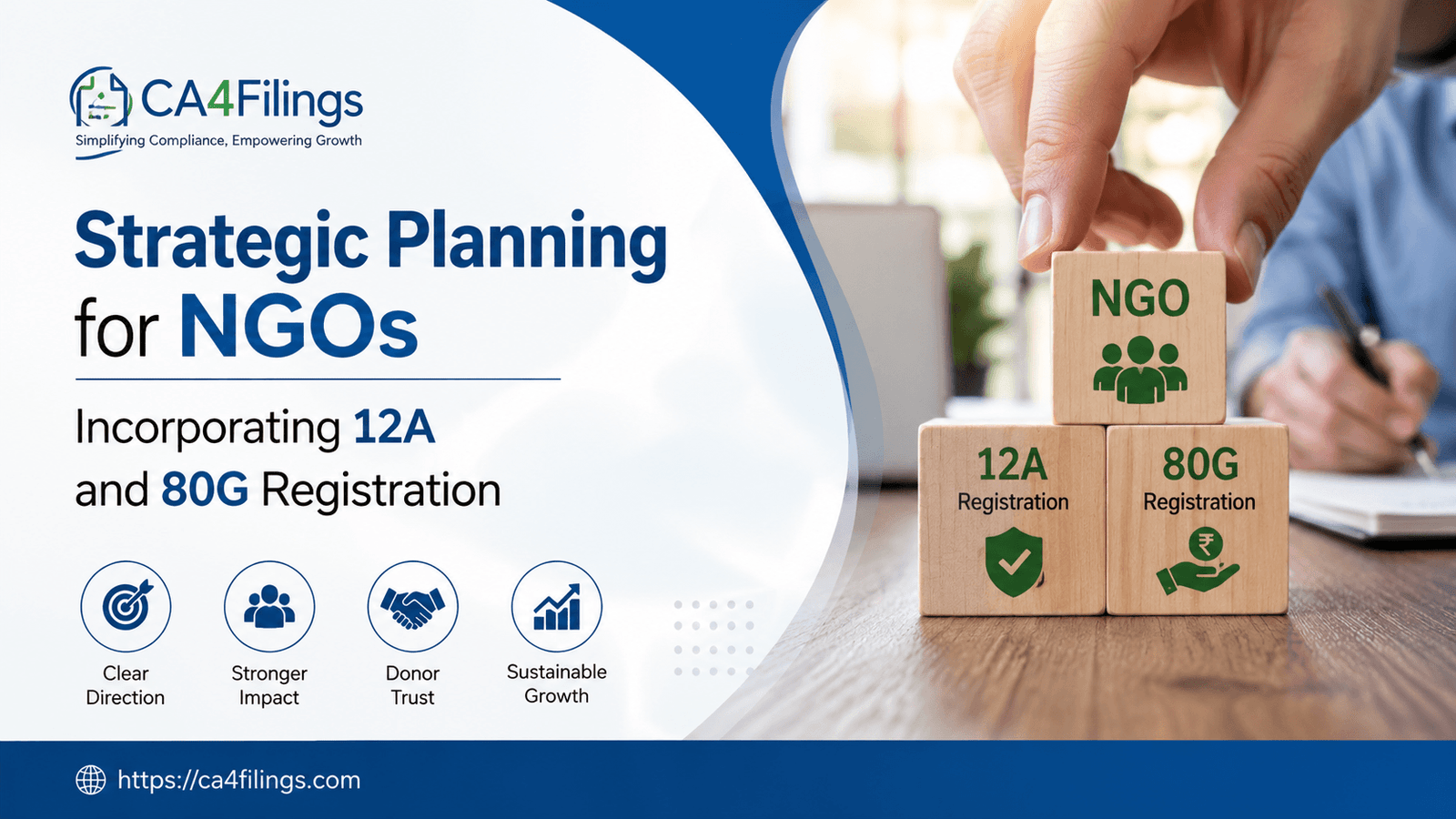 Strategic Planning for NGOs: Incorporating 12A and 80G Registration