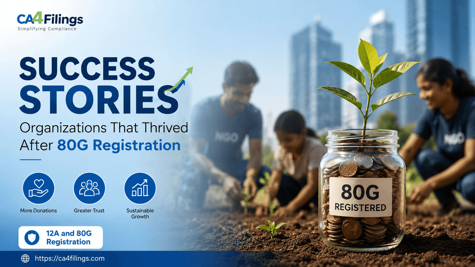 Success Stories: Organizations That Thrived After 80G Registration