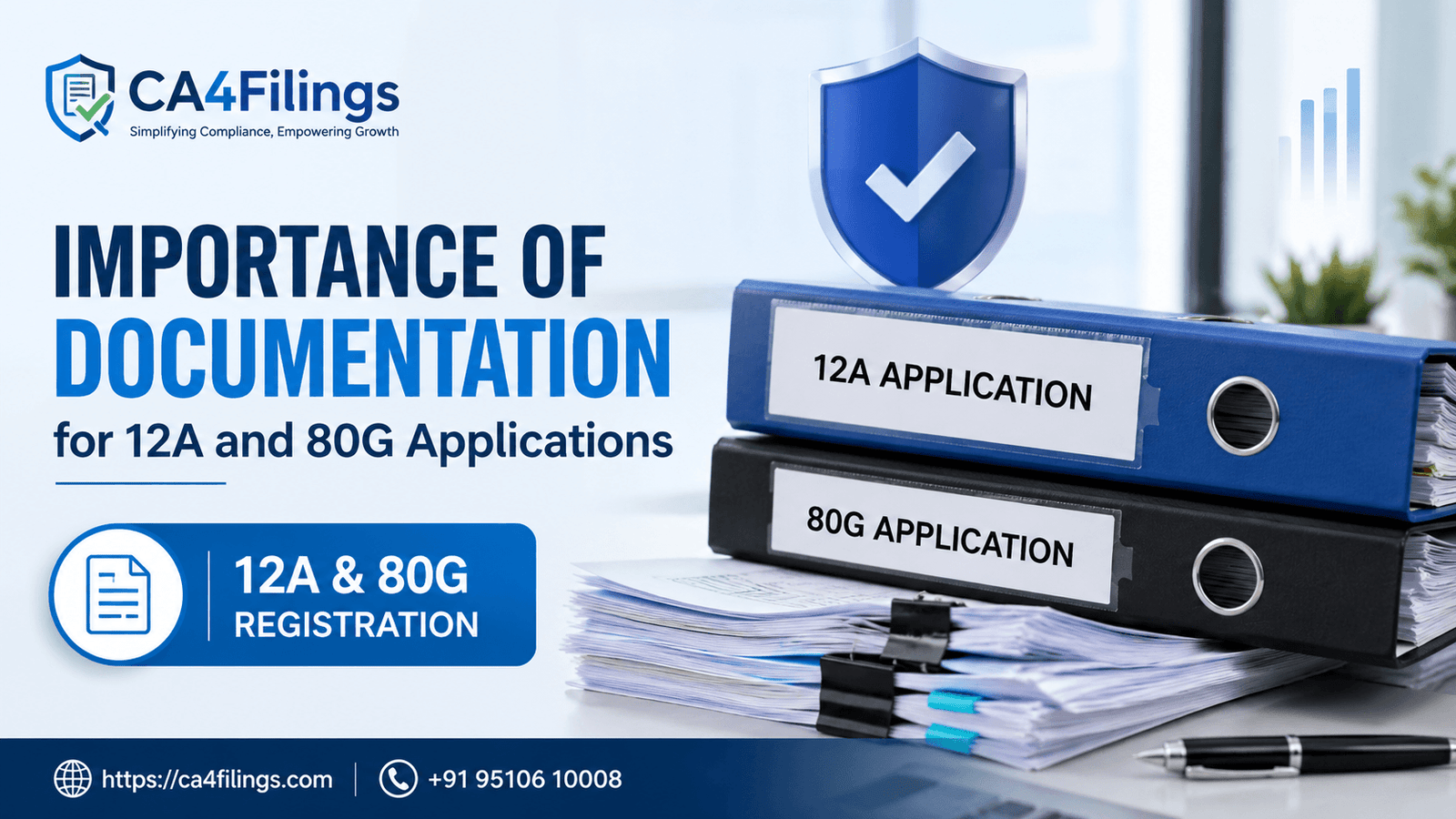 Understanding the Importance of Documentation for 12A and 80G Applications