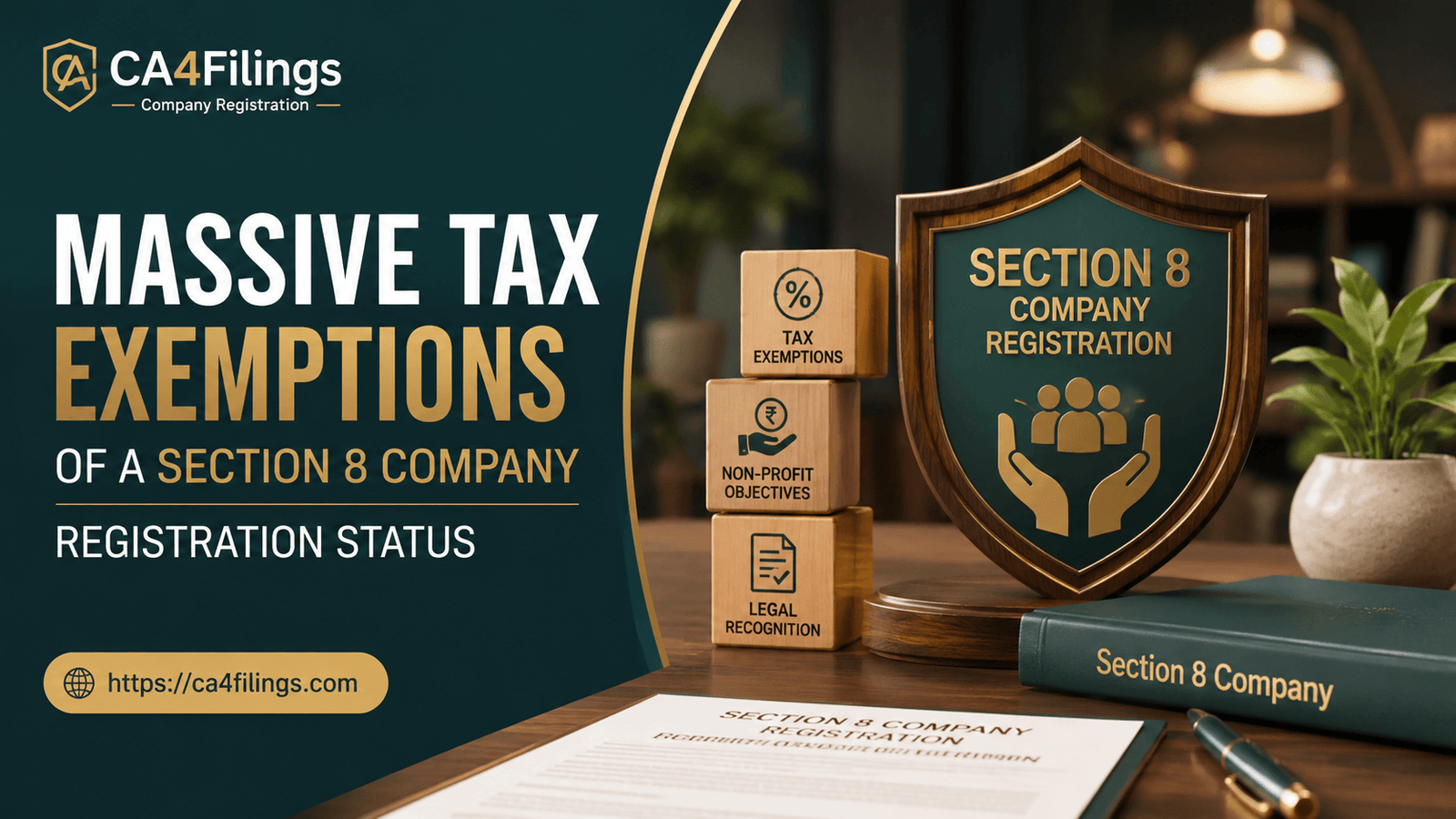 The Massive Tax Exemptions of a Section 8 Company Registration Status