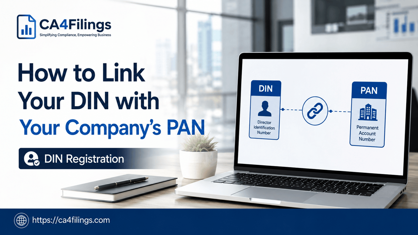 How to Link Your DIN with Your Company’s PAN