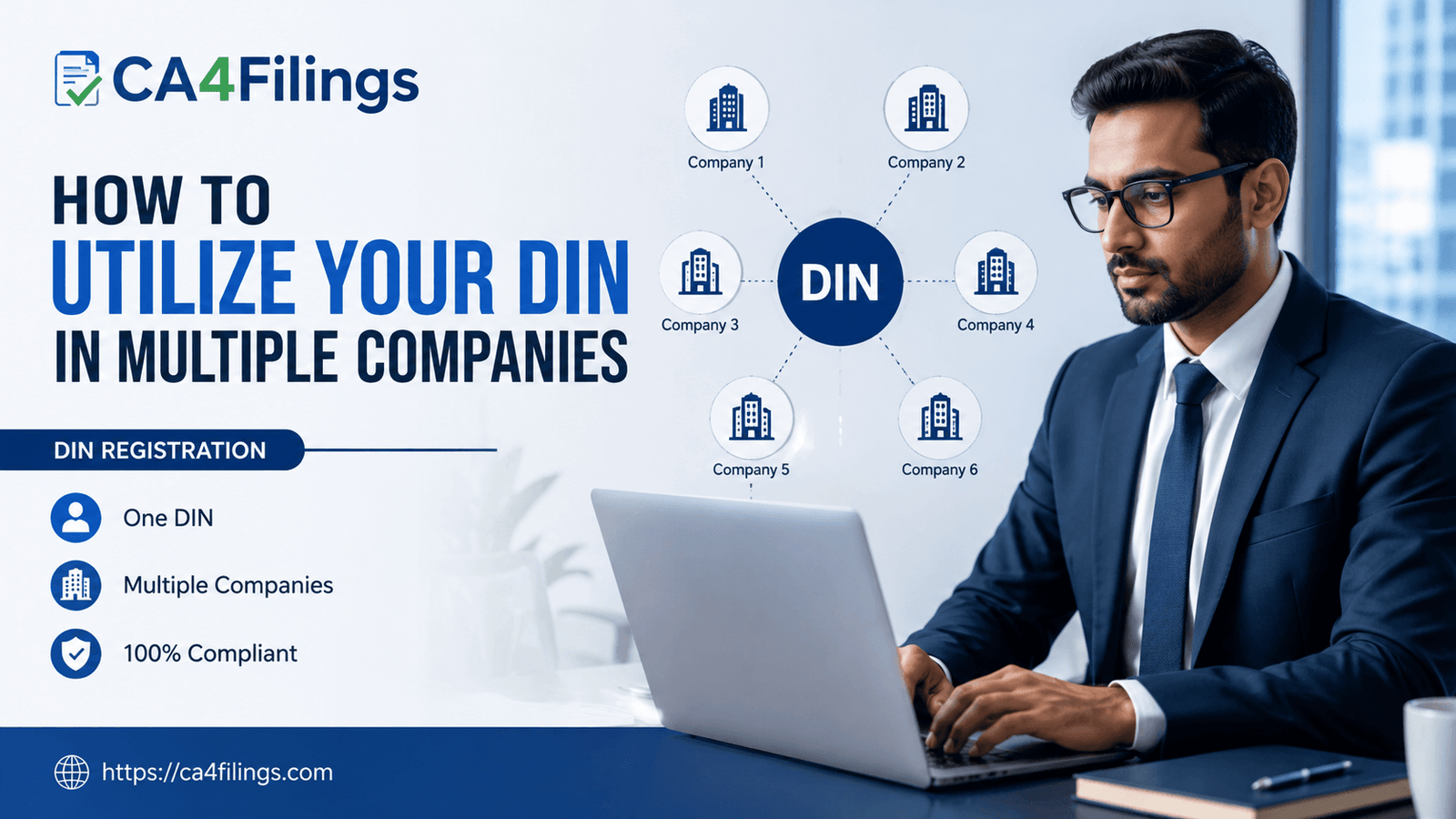 How to Utilize Your DIN in Multiple Companies