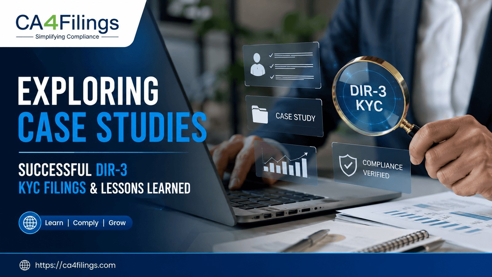 Exploring Case Studies: Successful DIR-3 KYC Filings and Lessons Learned