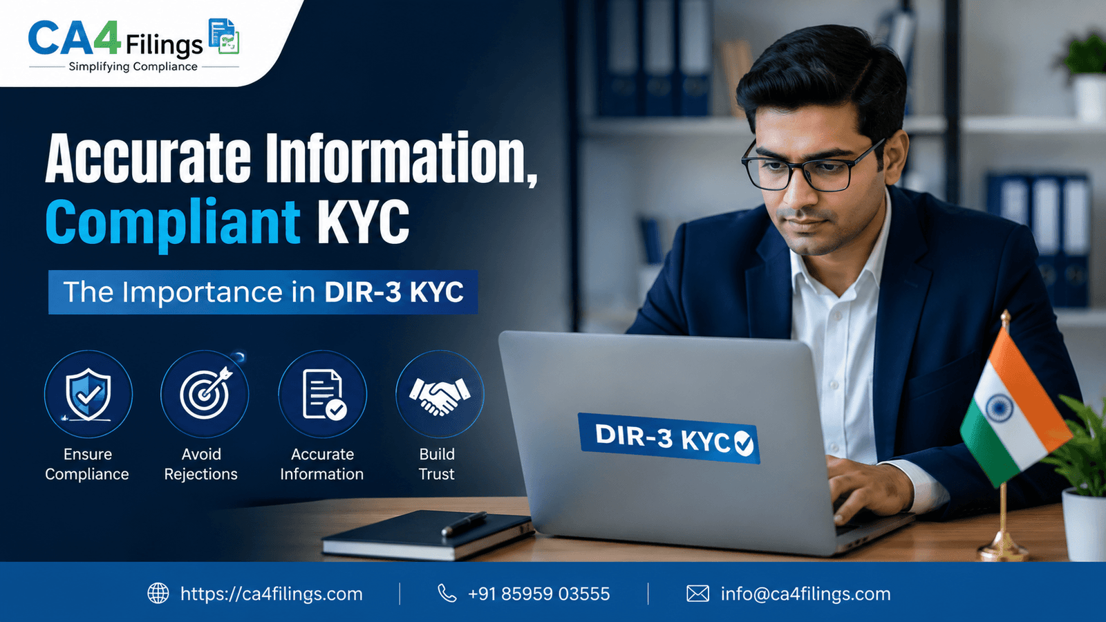 The Importance of Accurate Information in DIR-3 KYC