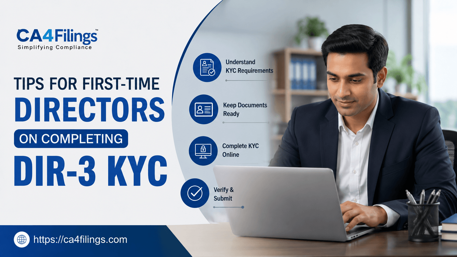 Tips for First-Time Directors on Completing DIR-3 KYC