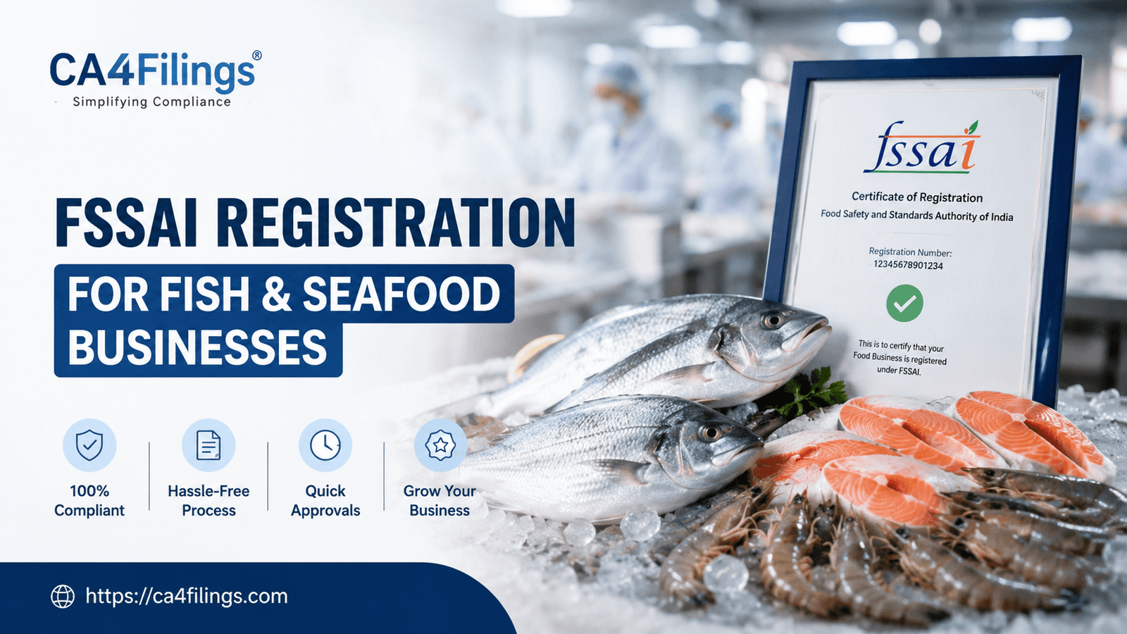 FSSAI Registration for Fish and Seafood Businesses
