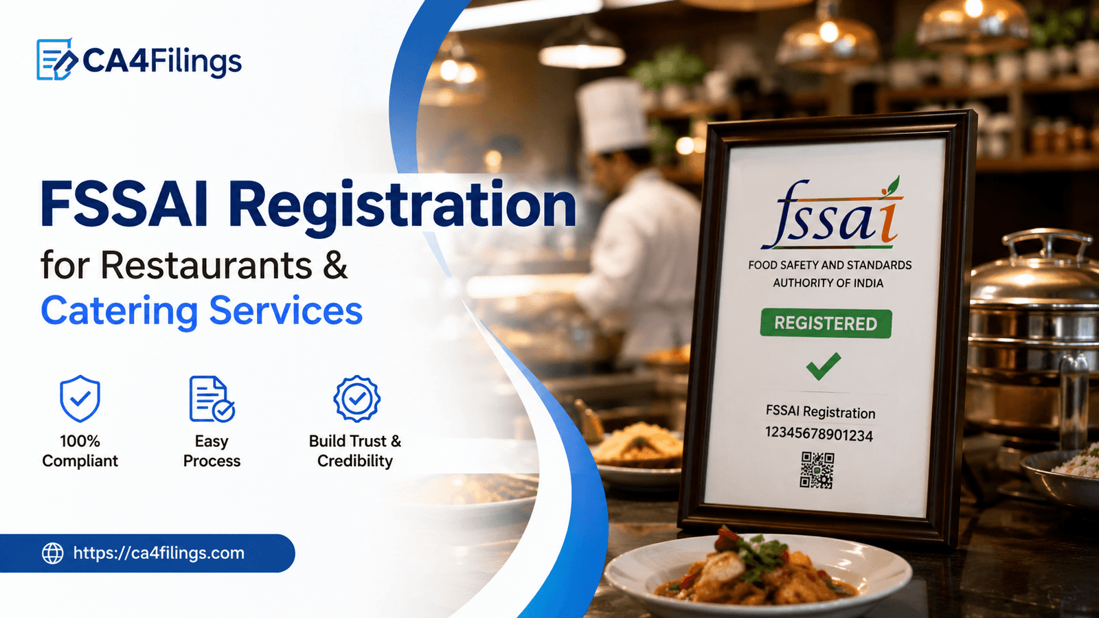 FSSAI Registration for Restaurants and Catering Services