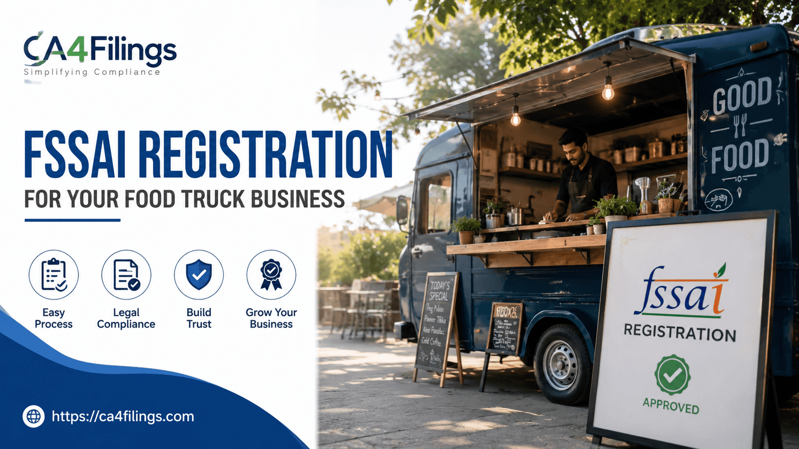 How to Get FSSAI Registration for Your Food Truck Business