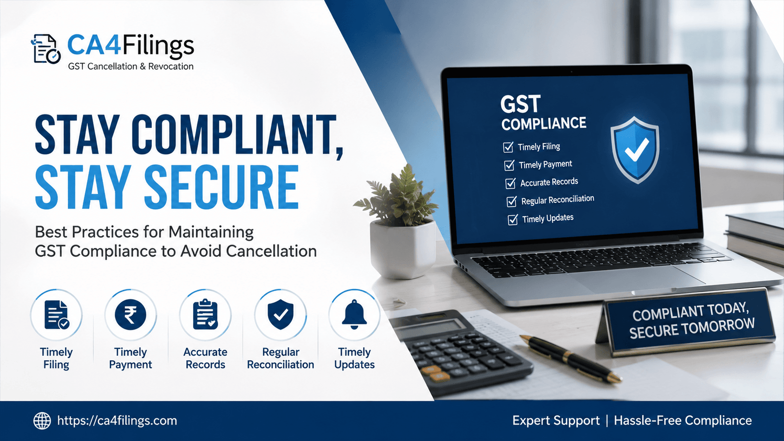 Best Practices for Maintaining GST Compliance to Avoid Cancellation