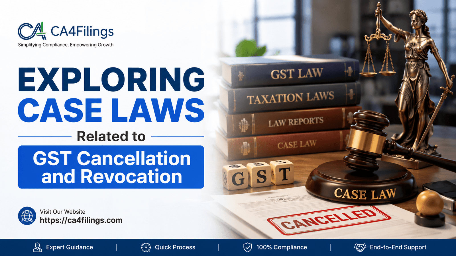 Exploring Case Laws Related to GST Cancellation and Revocation