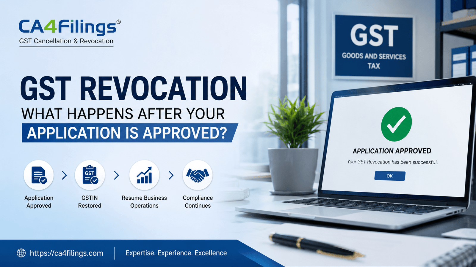 GST Revocation: What Happens After Your Application is Approved?