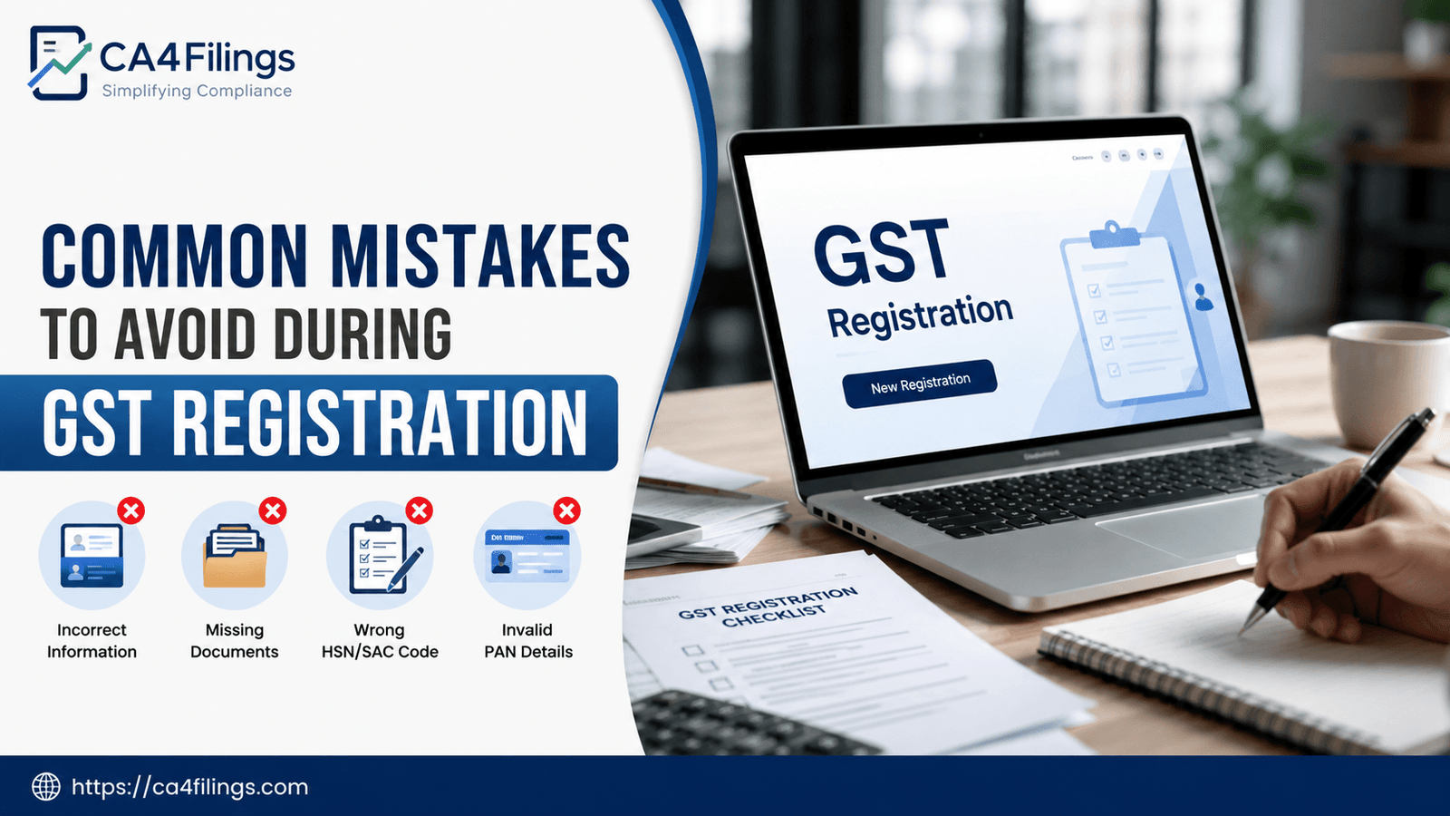 Common Mistakes to Avoid During GST Registration