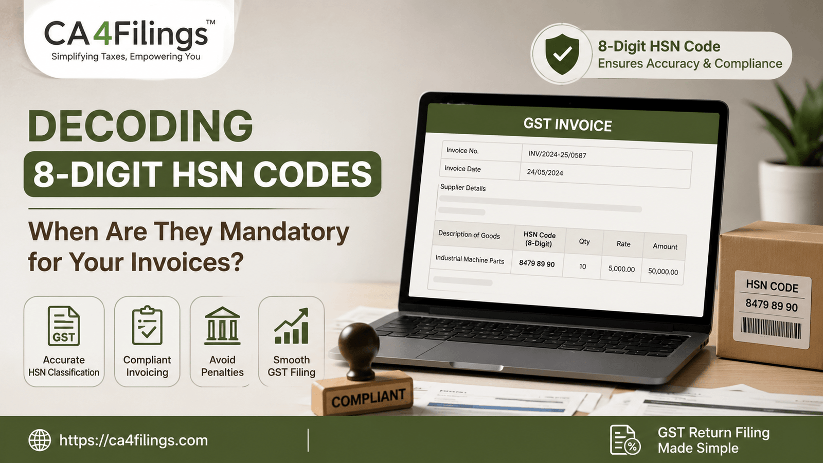 Decoding 8-Digit HSN Codes: When Are They Mandatory for Your Invoices?