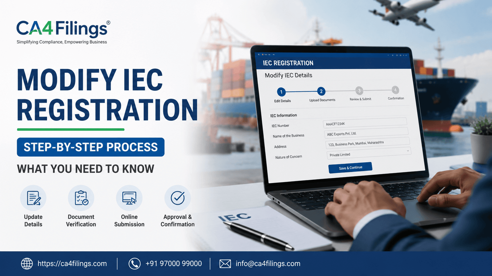 The Process of Modifying IEC Registration: What You Need to Know