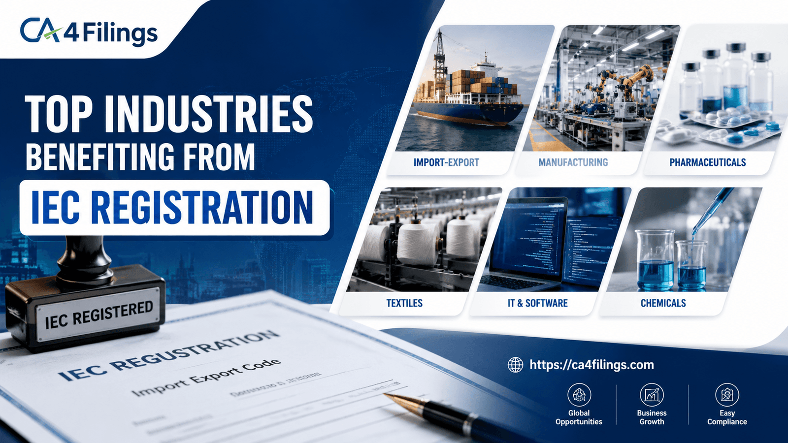 Top Industries Benefiting from IEC Registration
