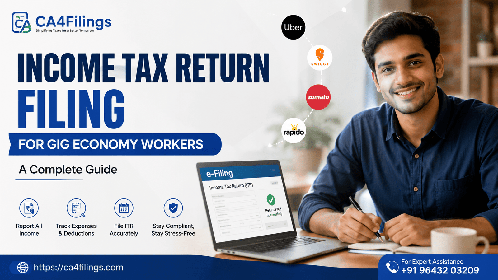 Income Tax Return Filing for Gig Economy Workers: A Complete Guide