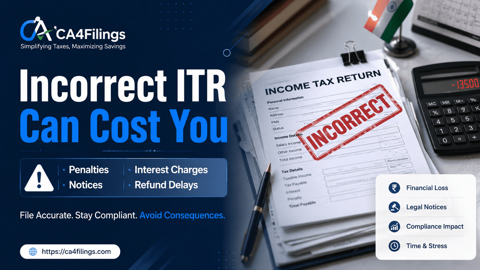 Understanding the Consequences of Filing an Incorrect Income Tax Return