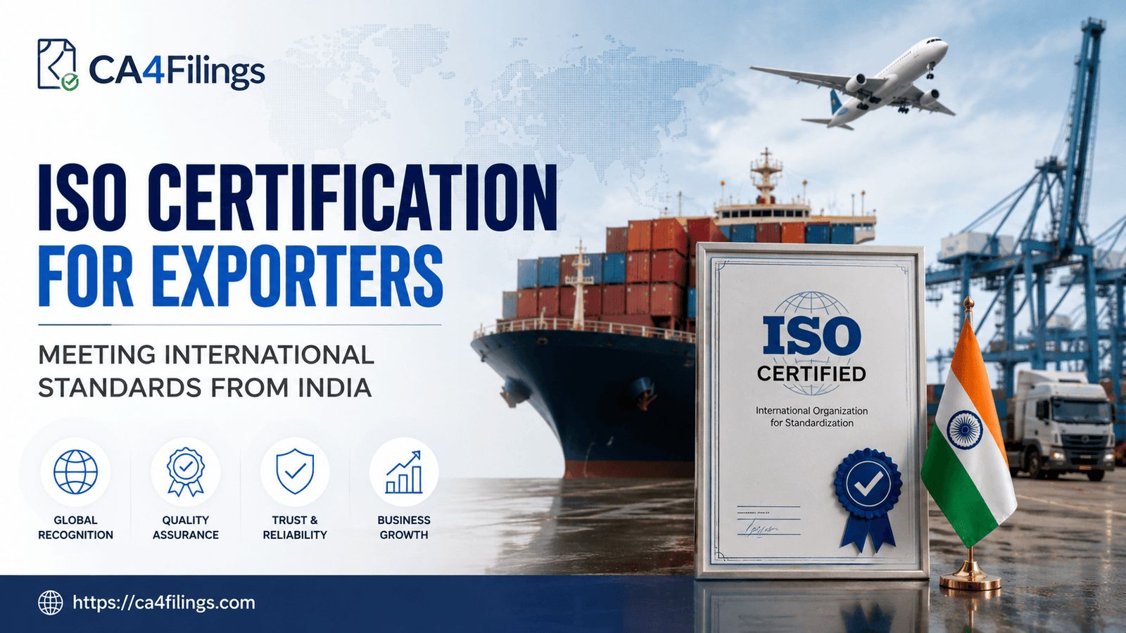 ISO Certification for Exporters: Meeting International Standards from India
