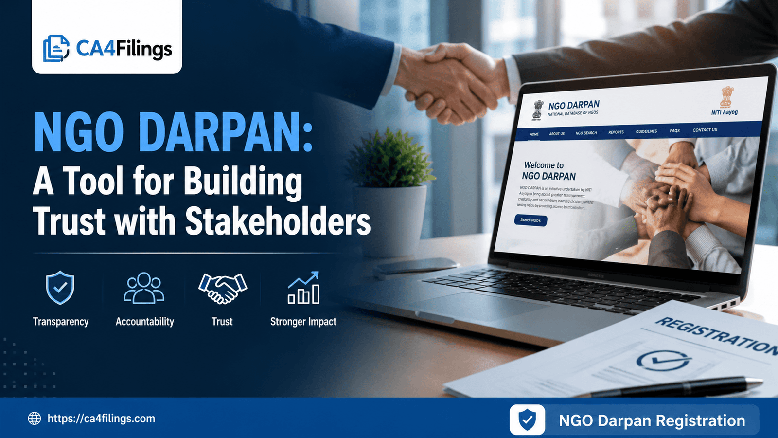 NGO Darpan: A Tool for Building Trust with Stakeholders
