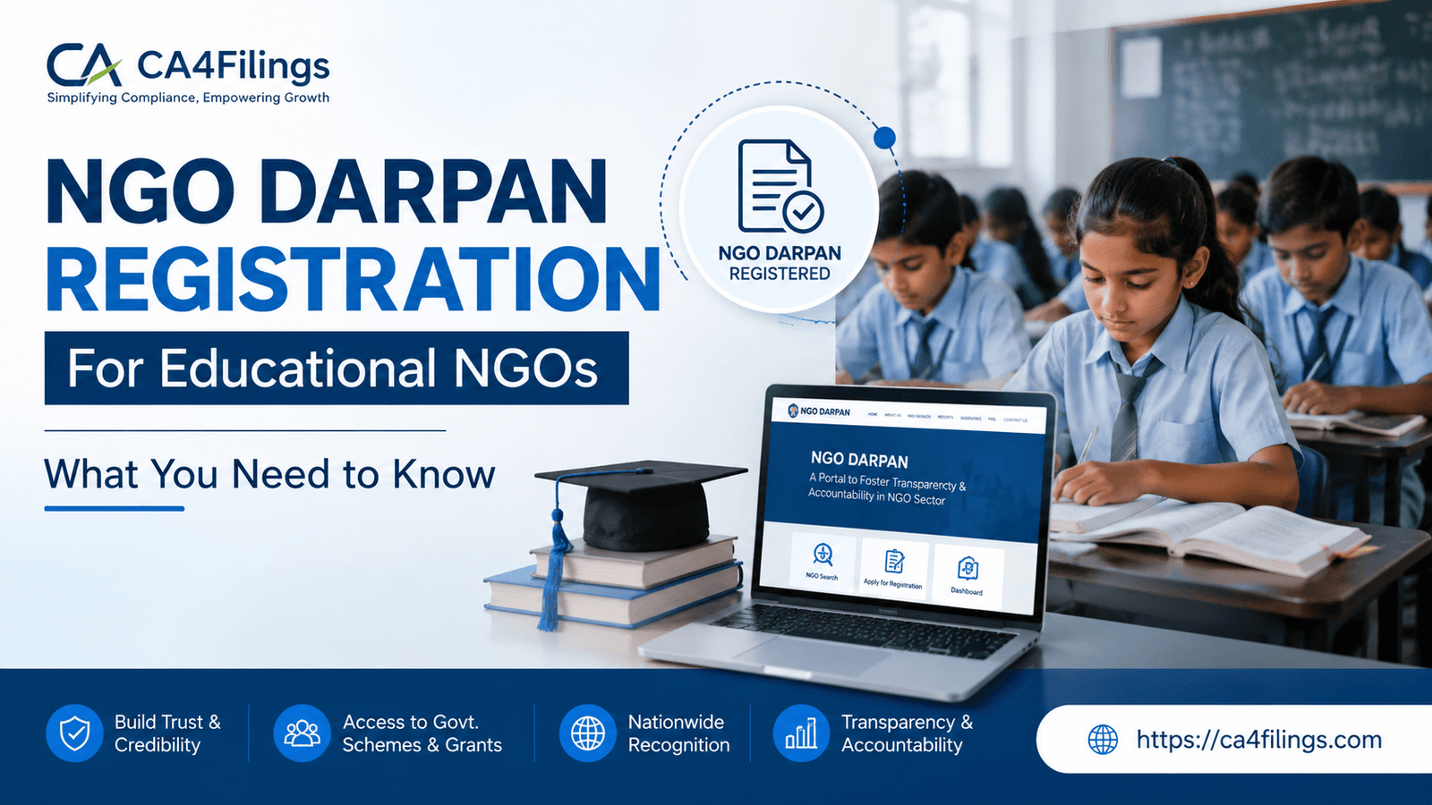 NGO Darpan Registration for Educational NGOs: What You Need to Know