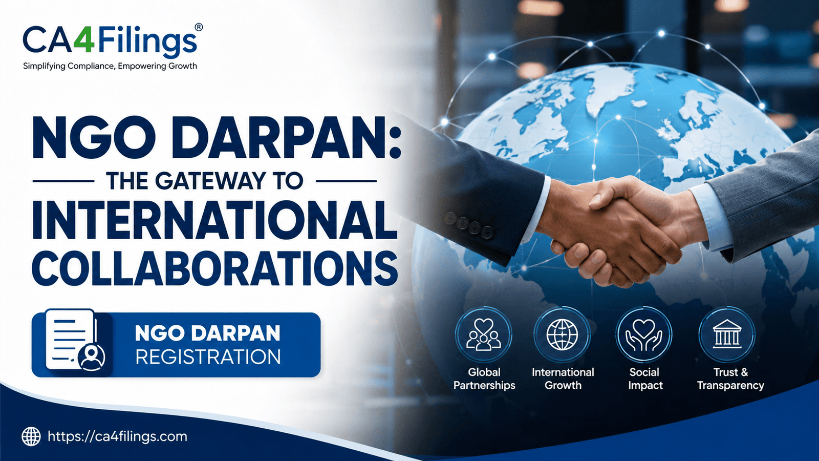 NGO Darpan: The Gateway to International Collaborations