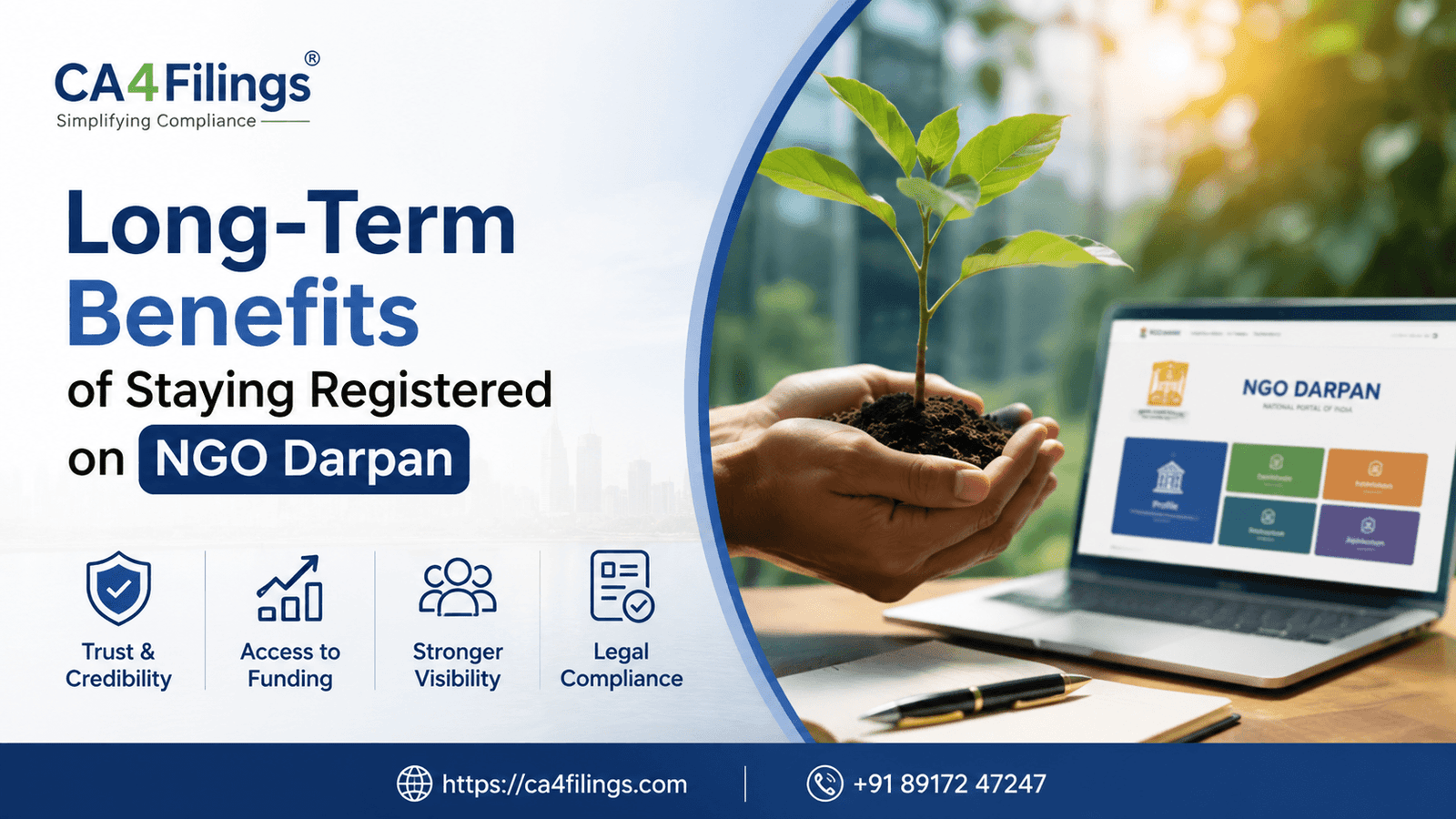 The Long-Term Benefits of Staying Registered on NGO Darpan