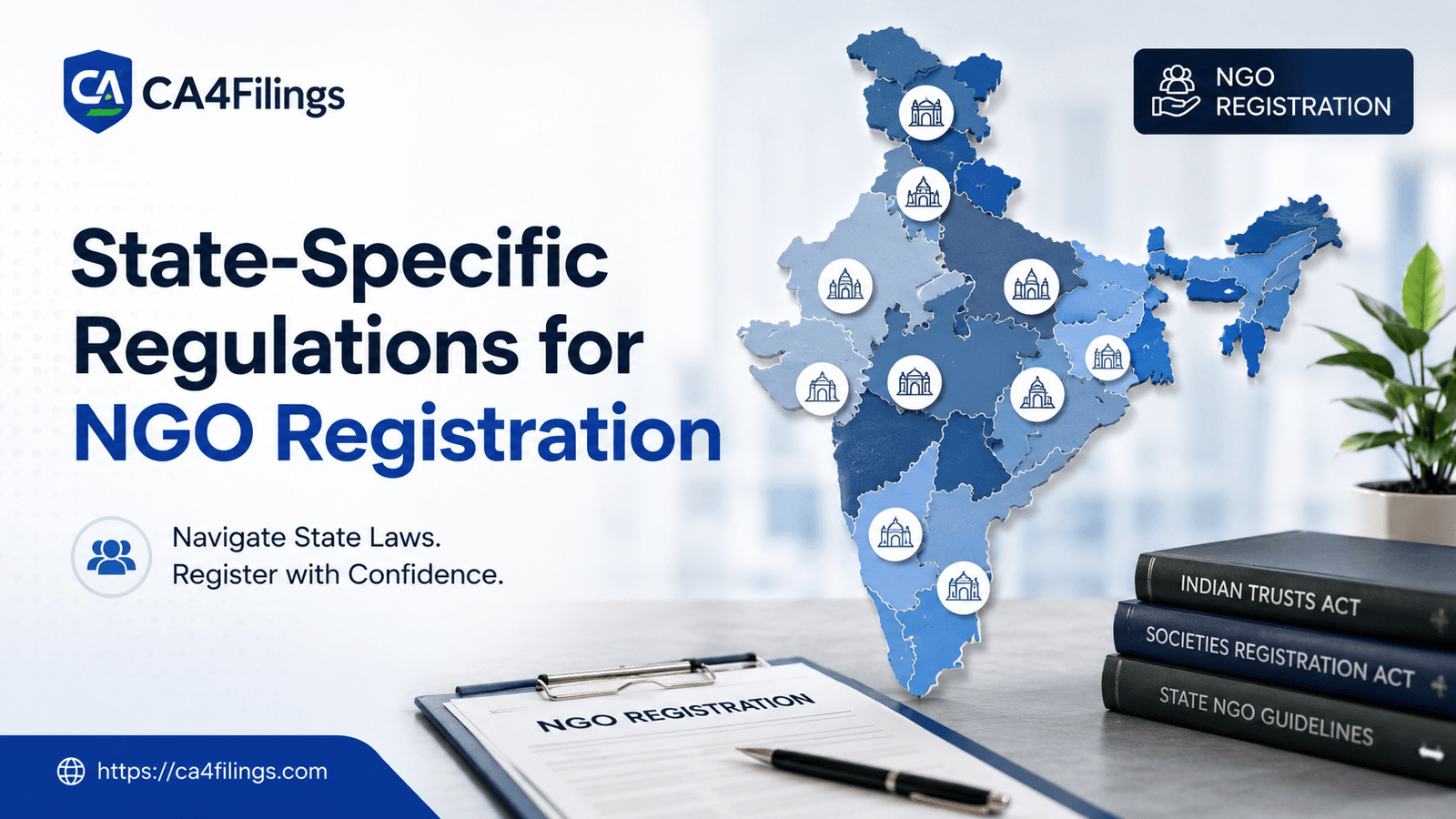 Exploring State-Specific Regulations for NGO Registration in India