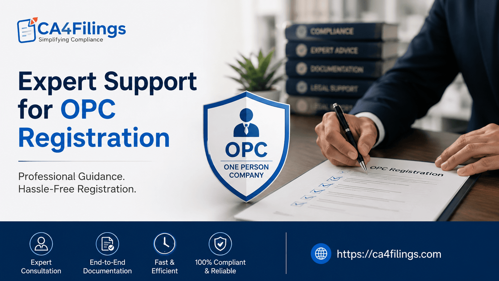 Role of Professional Services in OPC Registration