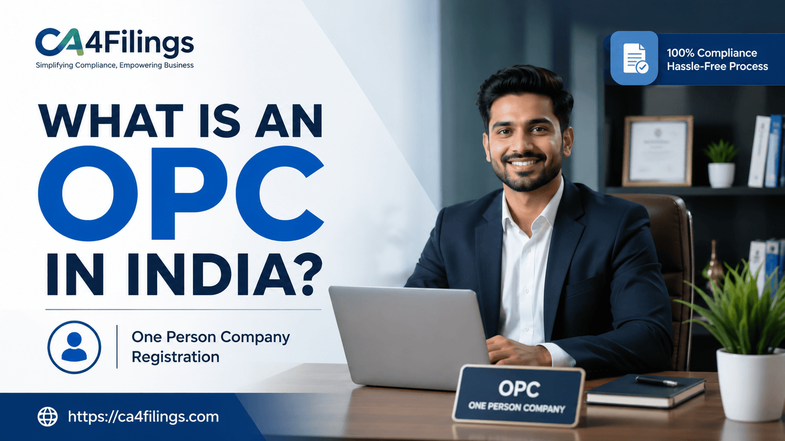 What is a One Person Company (OPC) in India?