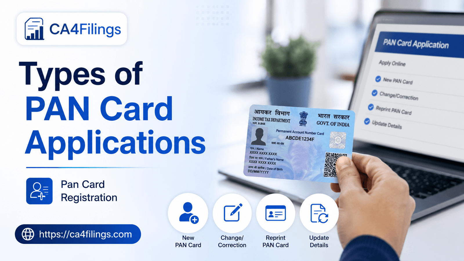 Understanding the Different Types of PAN Card Applications