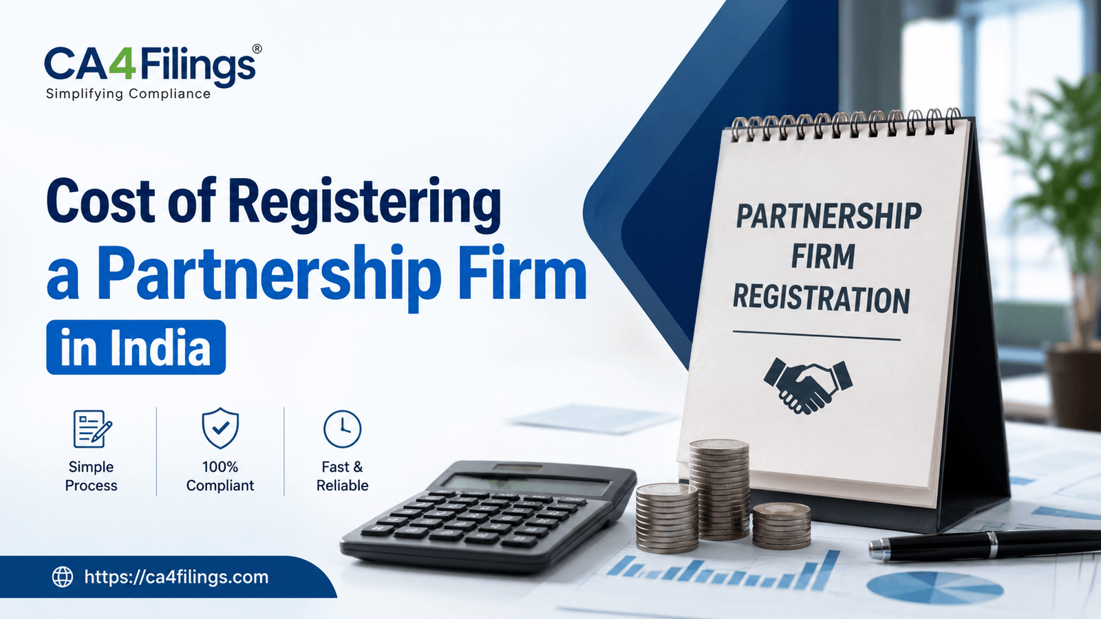 Cost of Registering a Partnership Firm in India