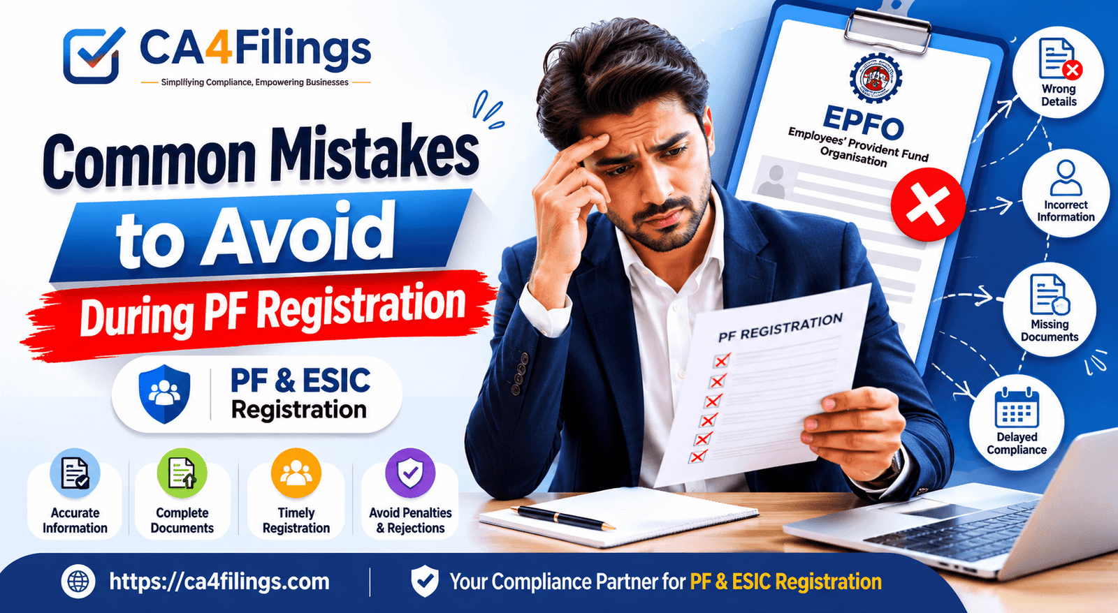 Common Mistakes to Avoid During PF Registration