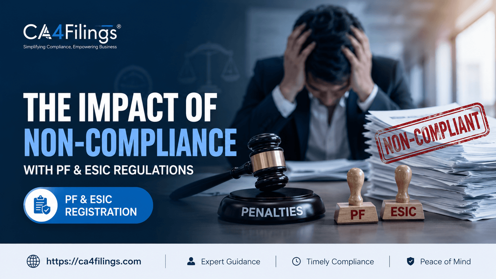 The Impact of Non-Compliance with PF and ESIC Regulations