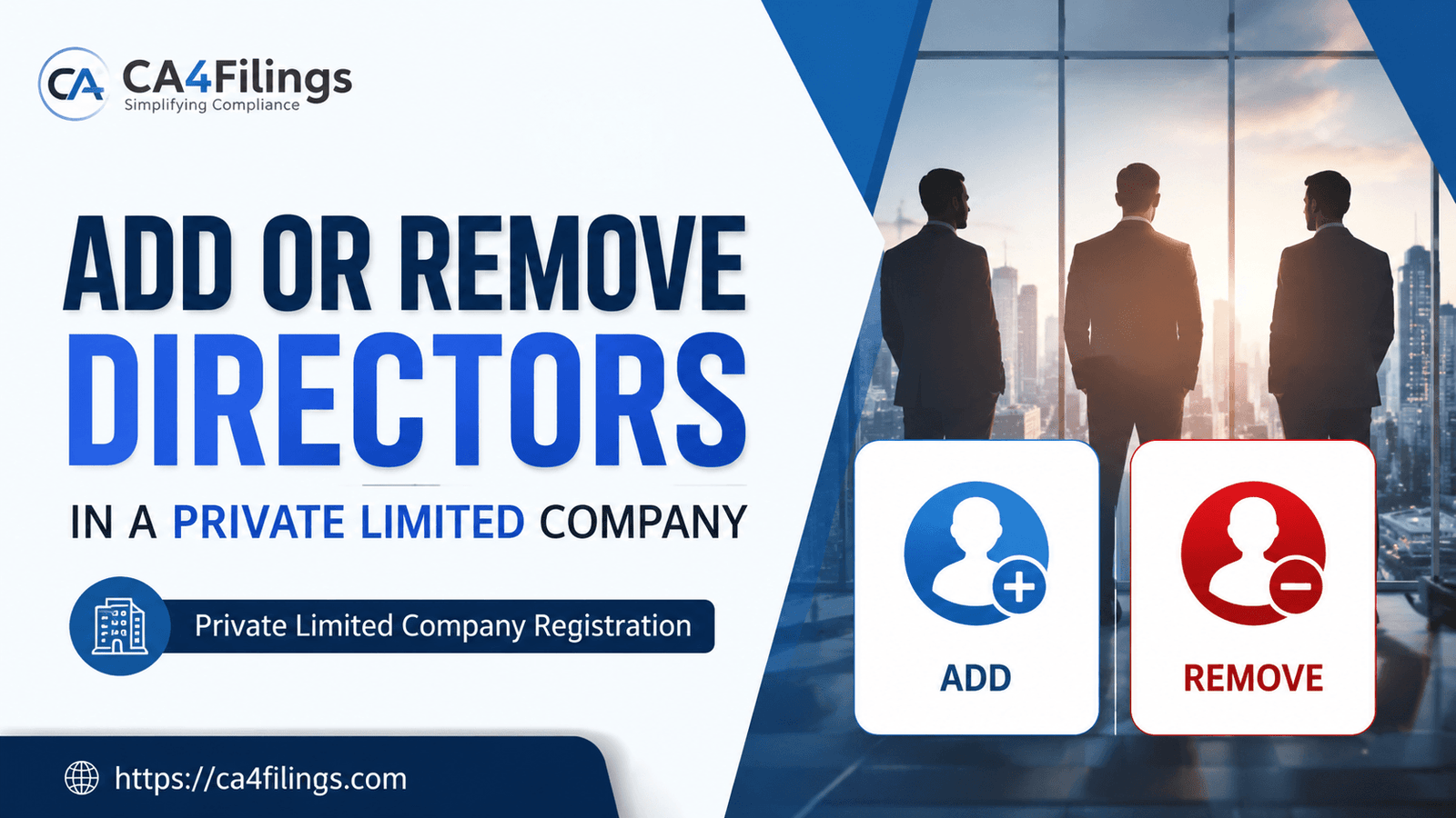 How to Add or Remove Directors in a Private Limited Company