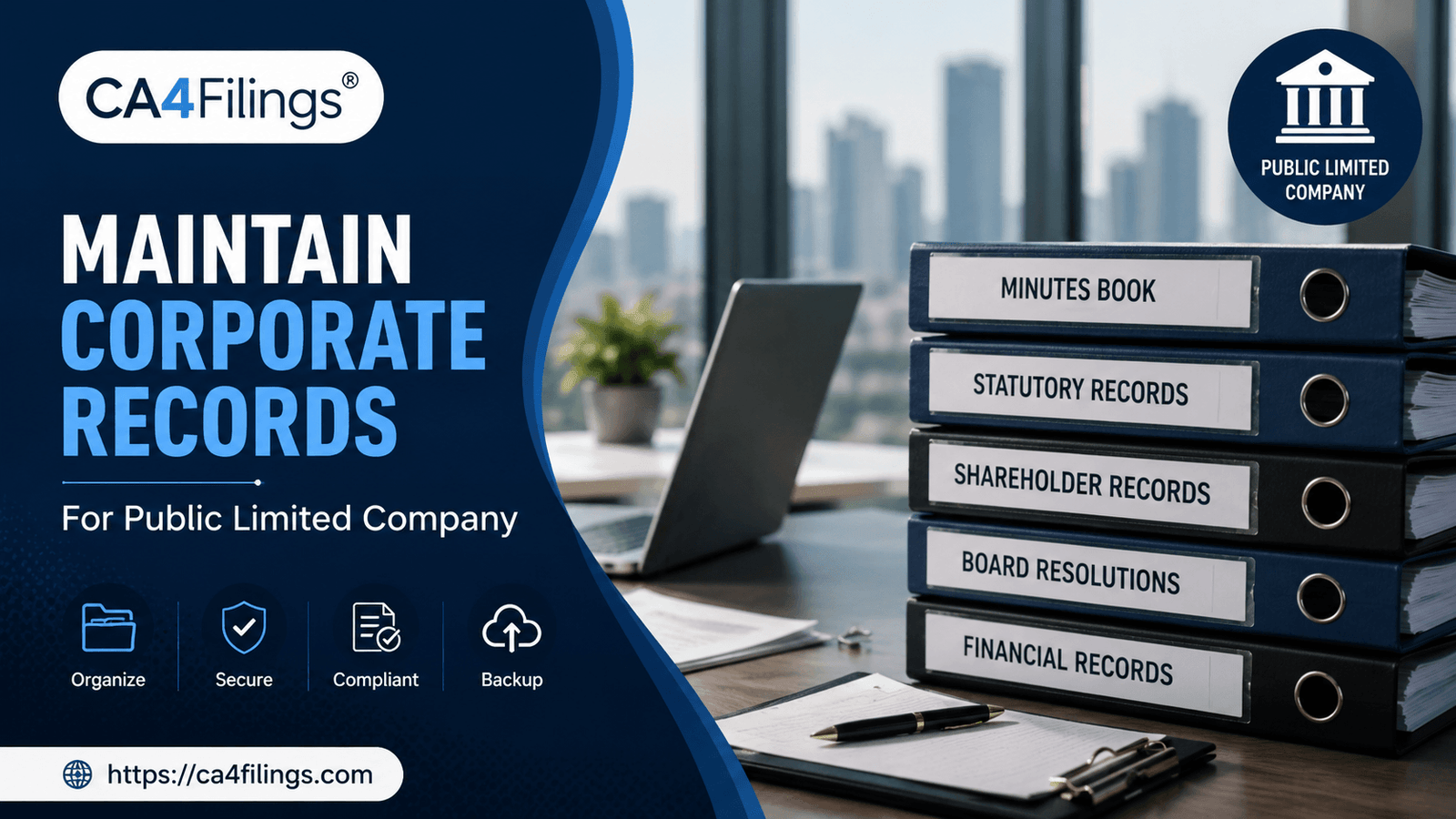 How to Maintain Corporate Records for a Public Limited Company