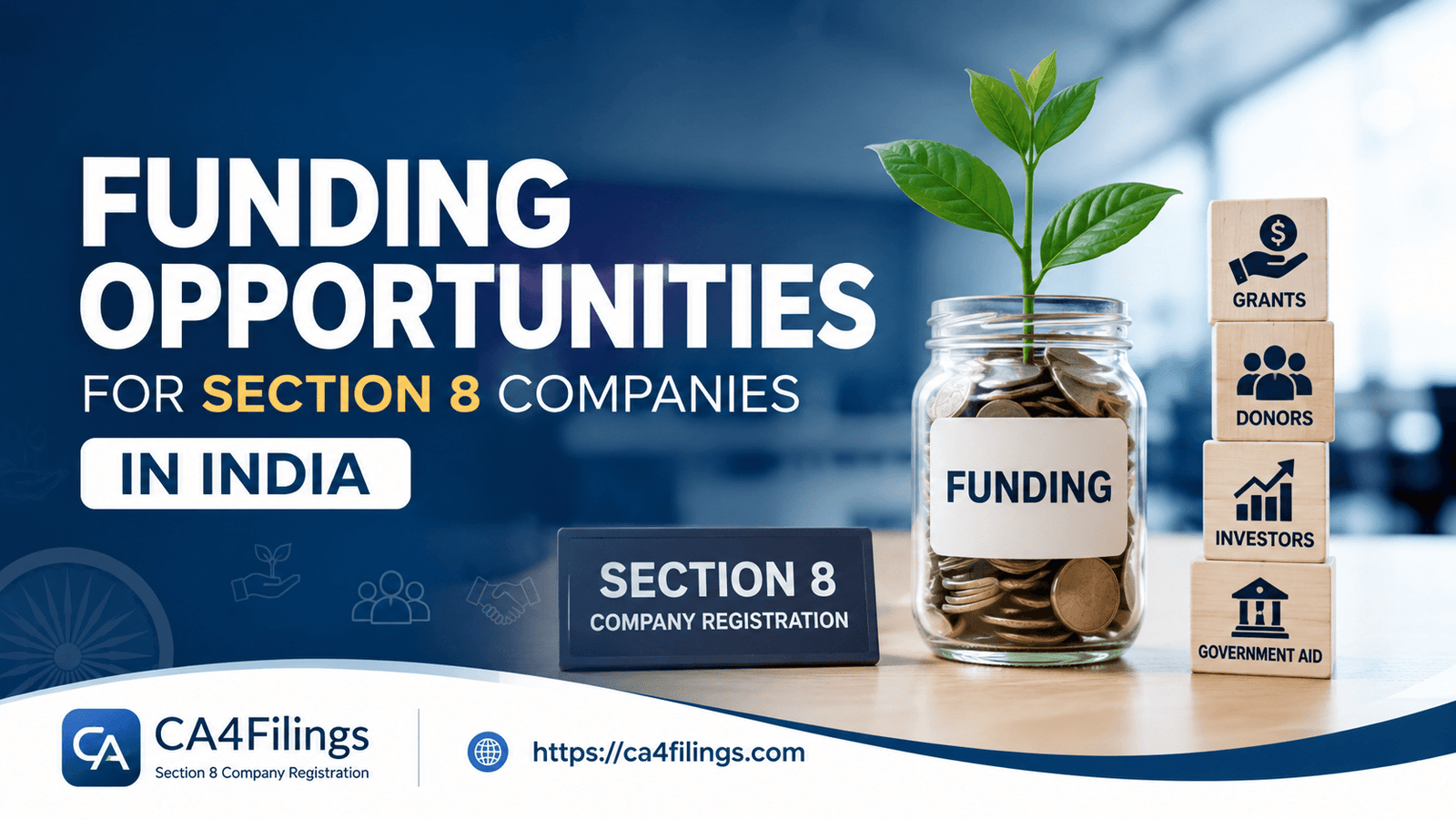 Exploring Funding Opportunities for Section 8 Companies in India