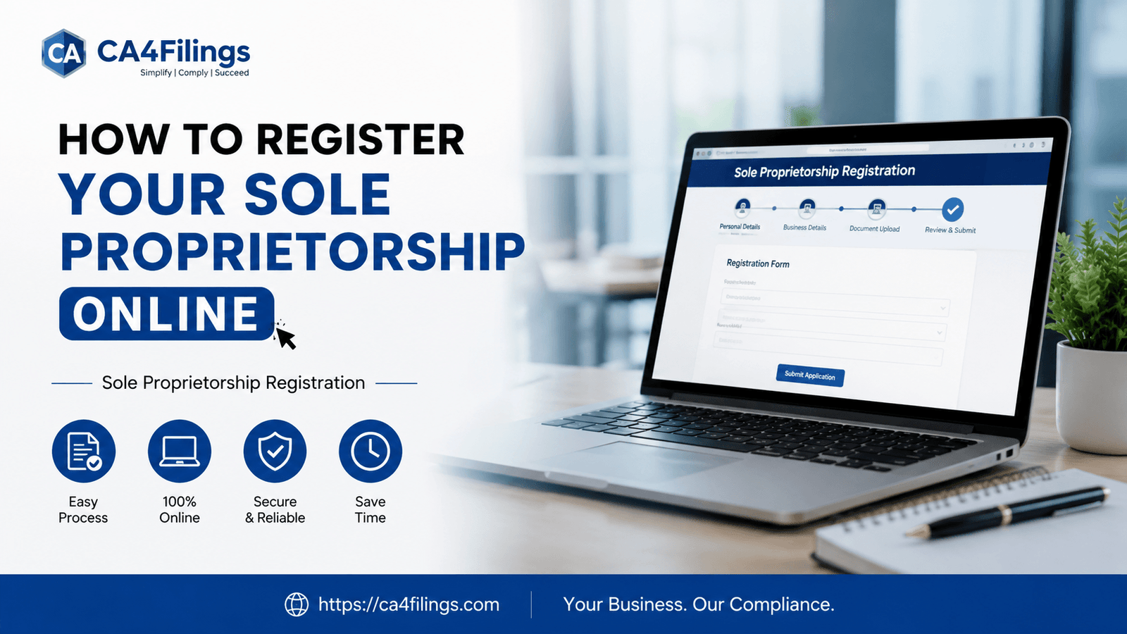 How to Register Your Sole Proprietorship Online