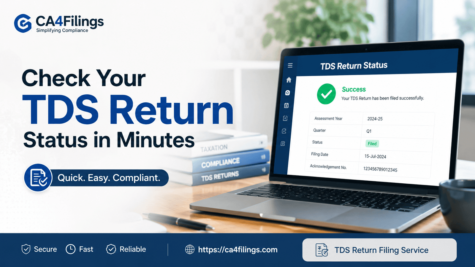 How to Check the Status of Your TDS Return Filing