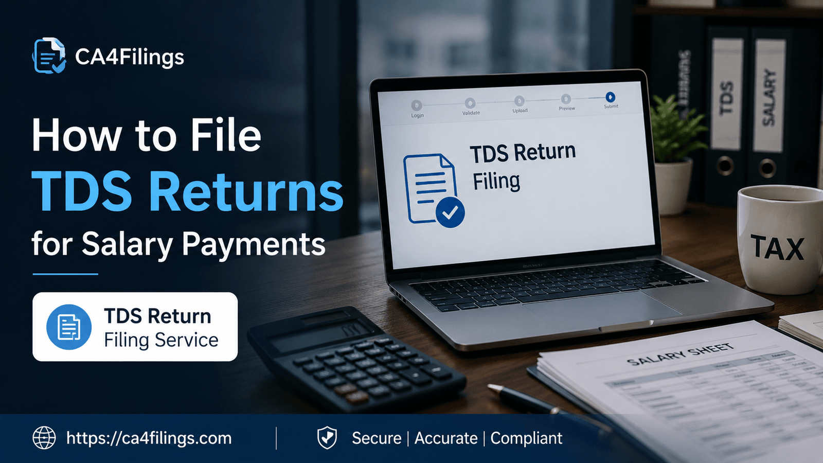 How to File TDS Returns for Salary Payments