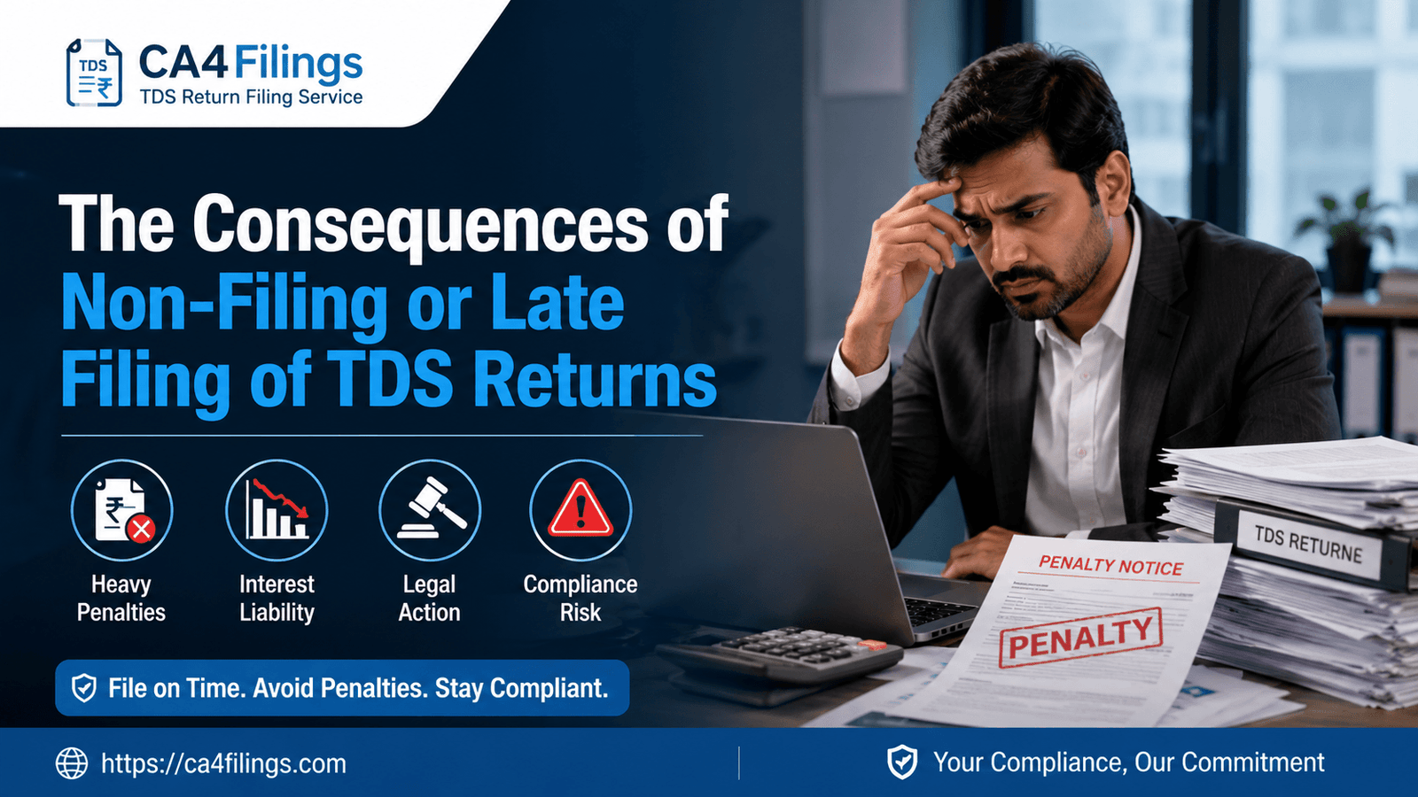 The Consequences of Non-Filing or Late Filing of TDS Returns
